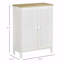 Armoire de rangement, tablettes réglables, armoire à 2 portes