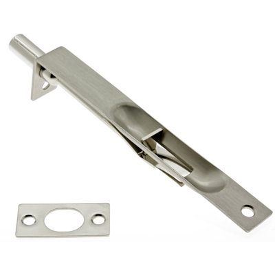 Solid Brass Flush Bolt with Square End