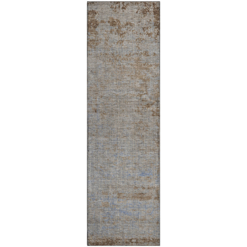 Premium Machine Washable Jakiyra AMF1901 Modern Rug, Runner 2'3" x 7'6"