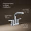 Robinet de lavabo de salle de bain central Elate 0,5 gallons par minute-109554931