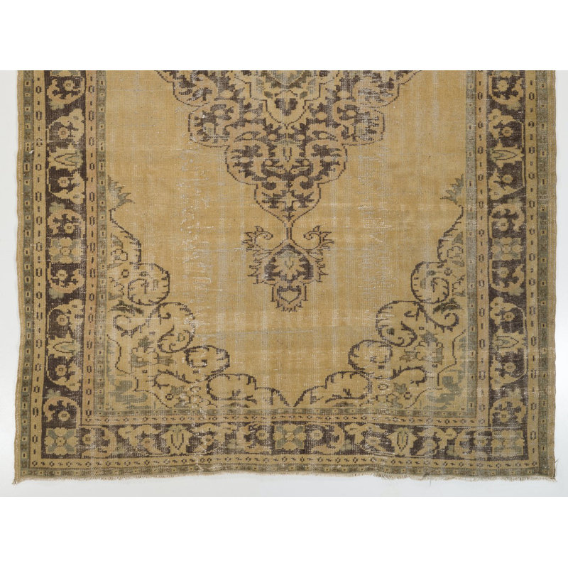 Tapis turc Oushak unique fait à la main