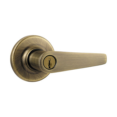 Delta Keyed Door Lever with SmartKey