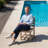 Wooden Color  Armless Outdoor Chairs – HDPE Material   Set Of 2-341867160