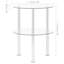 Cavallaro Glass Top End Table
