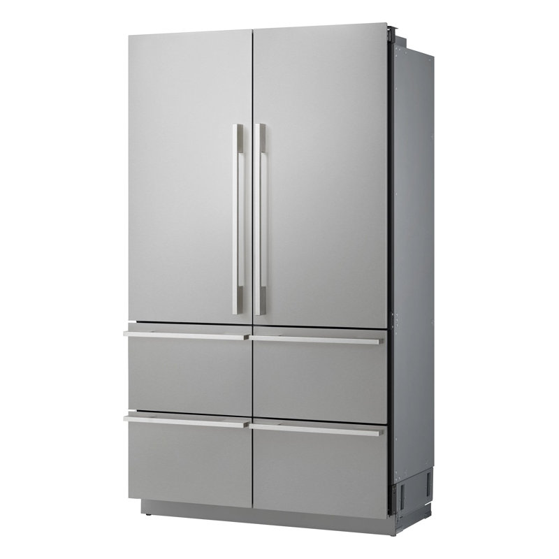 48-Inch Built-In French Door Refrigerator, Pre-Assembled (Transitional Series)