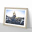 Rock Cairns with Sunlight - Framed Print-56758800-56758801