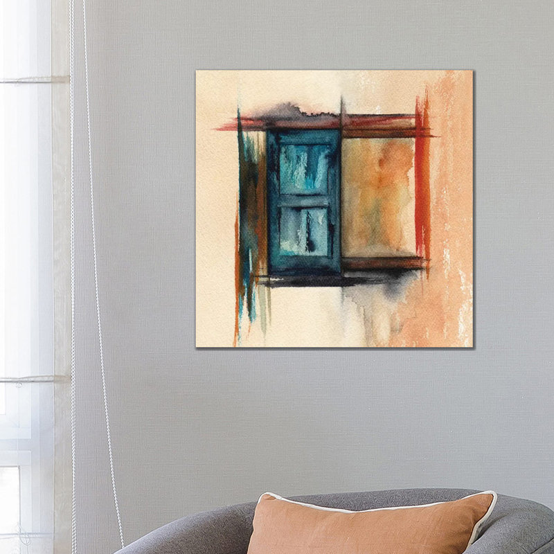 « Lines VII » par Marco Gonzalez-impression, Toile tendue, Pas de tapis, H 26 po x l 26 po x P 1,5 po