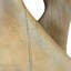 Table d'appoint MGO Twist Shape, texture semblable au bois, couleur naturelle-694357509