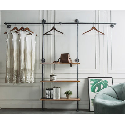 Imron 82.68'' Clothing Rack