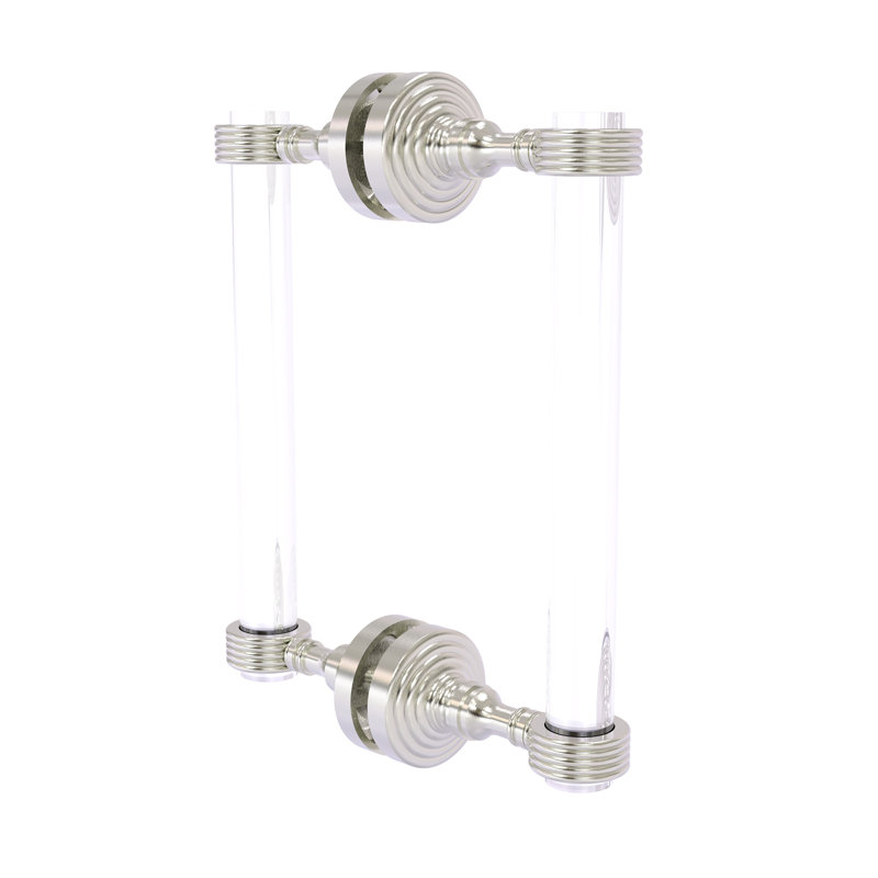 Ensemble de poignées centrales 12 po Pacific Grove, Nickel satiné, 12"