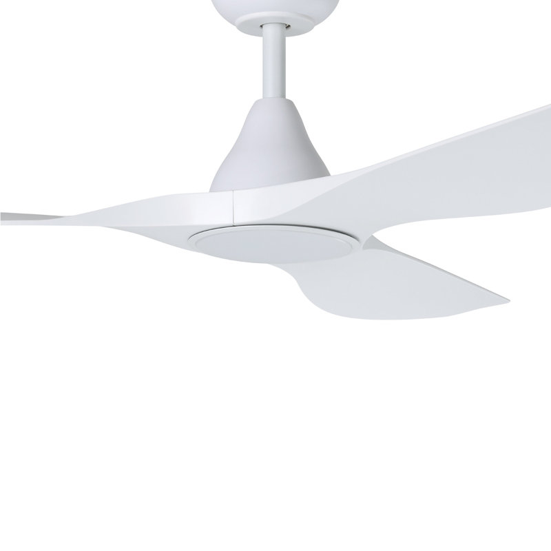 Syeed Ceiling Fan, White, White, 52"