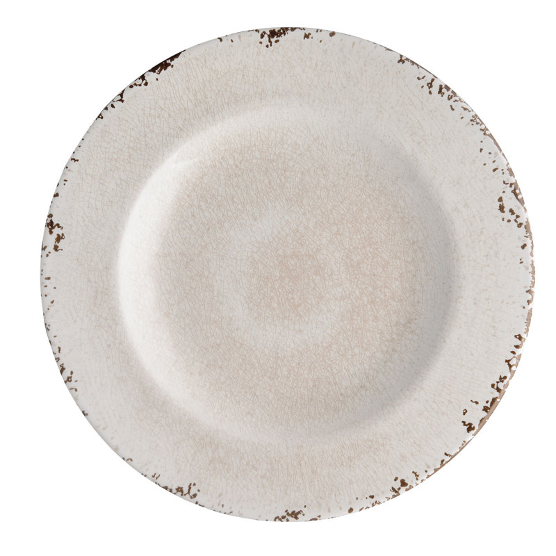 Kinzer 9" Melamine Salad Plate, Cream