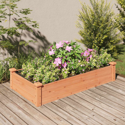 Averion Wood Raised Garden Bed