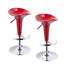Gibbons Swivel Adjustable Height Counter Stool with Metal Frame-28785582