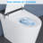 Smart One-Piece Toilet with ADA Height Heated Seat, Bidet Built-In, Instant Hot Water, Air Dryer, Foot Sensor, Seat Sensor Flush,Auto Open/Close Lid, Night Light&LED Display, Foot Sensor Lid Lift