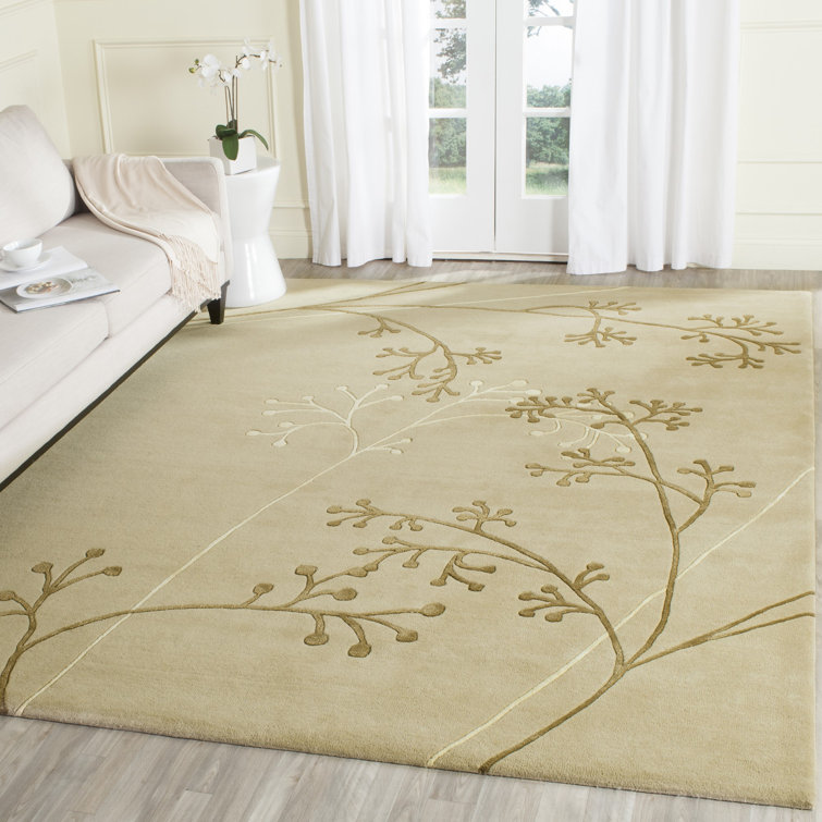 Soho Hand Tufted Wool Floral Rug