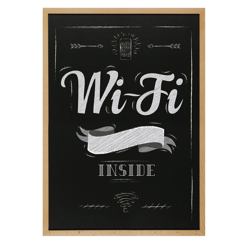Tableau noir réversible mural en bois 18,26 po x 13,42 po, 24,84 po x 25,11 po, Bois naturel