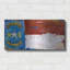 «NC Flag» par Erin Ashley, Lark Manor, art mural en métal-1841794176
