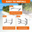Support de rangement autoportant pour kayaks - Organisateur vertical à 2/3/4 niveaux pour kayaks, canoës et planches à pagaie, support intérieur / extérieur robuste avec rembourrage en mousse protectrice