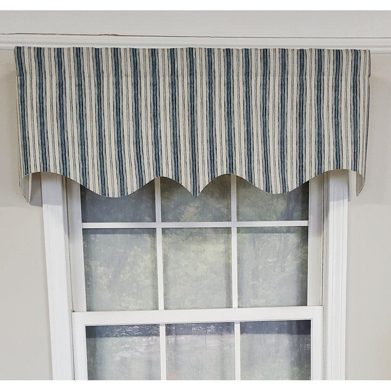 Cantonnière Bruswick, Bleu denim