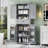 Bathroom Storage Cabinet With Adjustable Shelf And Drawer Multiple Storage Space-312158753
