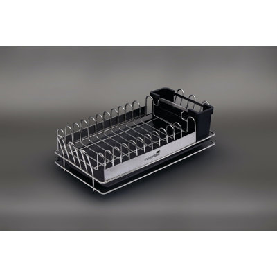 MasterClass Compact Stainless Steel Dish Drainer
