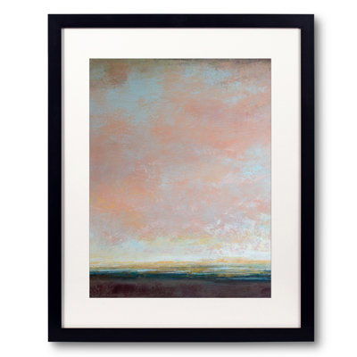 Retiring Sky Print by Victoria Primicias