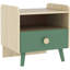39.98 cm W Solid Wood Bedside Table