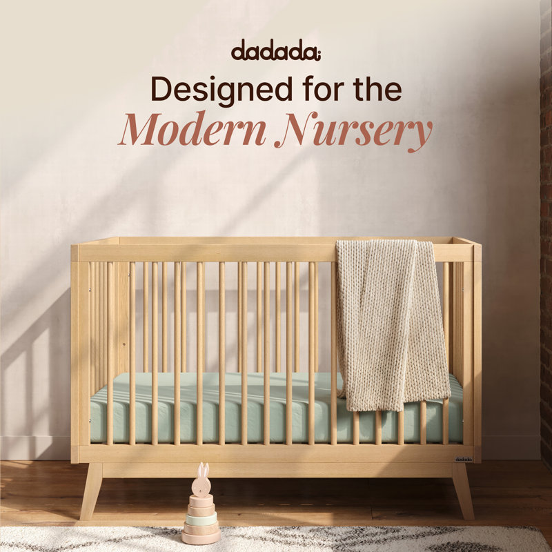 Soho 3-in-1 Convertible Crib, Natural