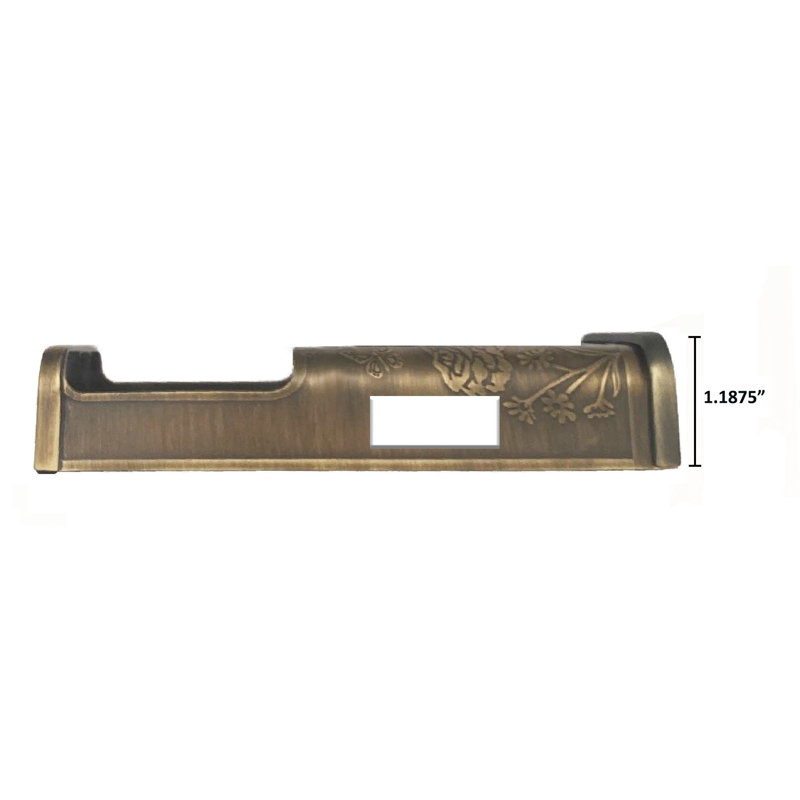 Housse pour sonnette de jardin vidéo (Ring 3, 3 Plus, 4, Batterie Plus, compatible Batterie Pro), Laiton antique