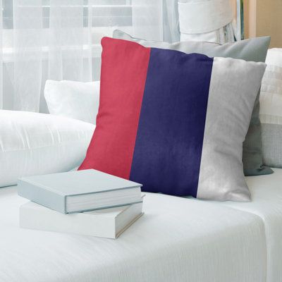 Striped Linen Reversible Pillow Cover
