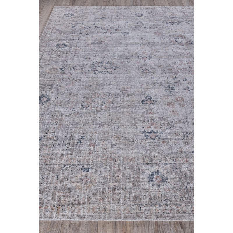 Cambridge Oriental Area Rug in Brown, Rectangle 10' x 14'