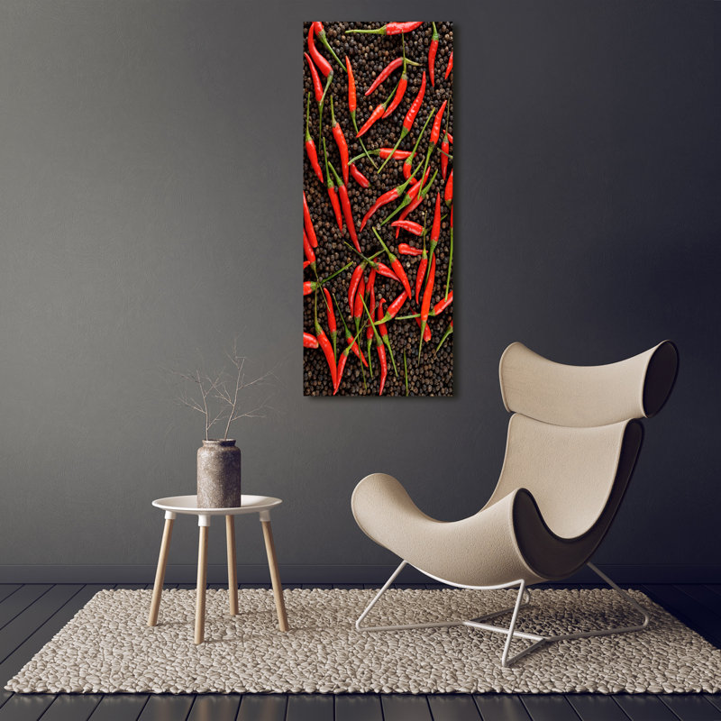 Chilli Peppers - Wrapped Canvas Print