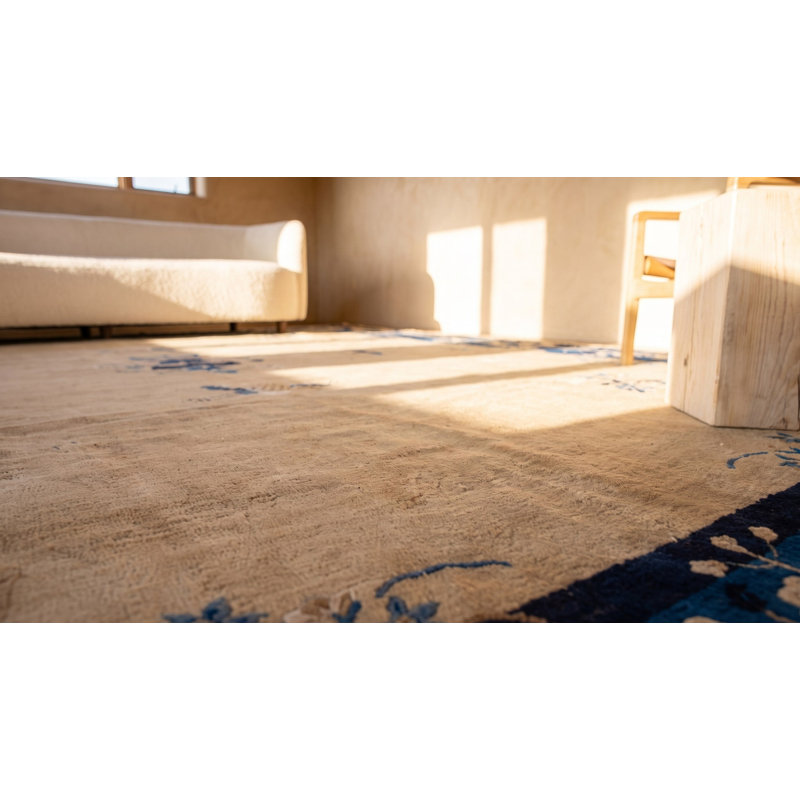 Autre tapis en laine antique de Pékin