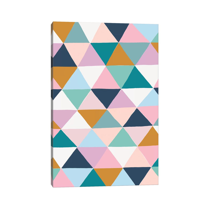 Mellow Diamonds by Nancy Mckenzie - Wrapped Canvas Gallery-Wrapped Canvas Giclée, 20.32 cm H x 30.48 cm W