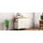 52'' Kitchen Island With Drop Leaf, Embossed Texture Kitchen Island On Wheels With Spice Rack, Towel Rack, 2 Doors And 5 Drawers, Kitchen Storage Cart With Adjustable Shelf For Kitchen-109754506