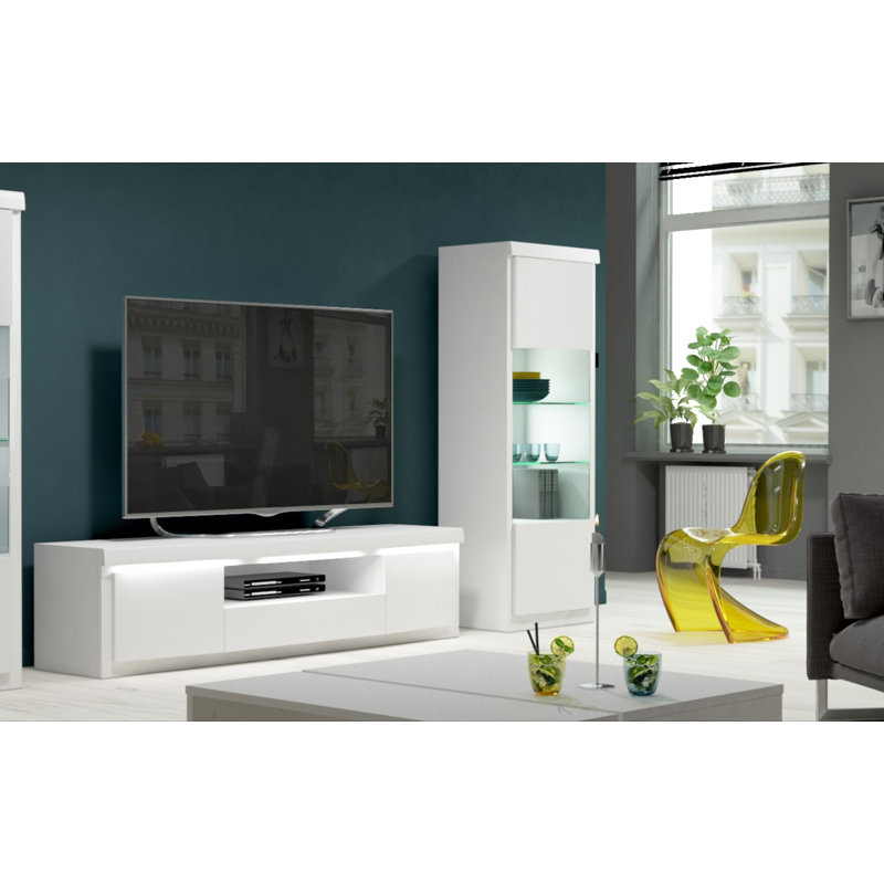 Stanley Display Cabinet, White