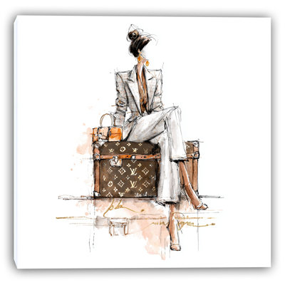 Luxury in Motion Wrapped Canvas Wall Art