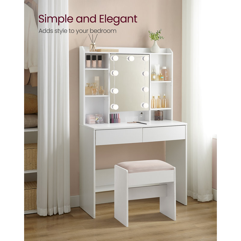 Dressing Table with Mirror