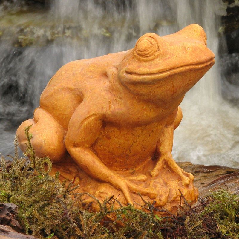 Statue rainette, Terra Cotta