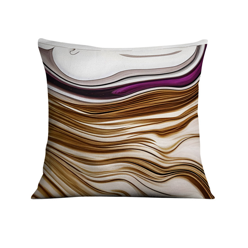 Coussin décoratif, Housse de coussin seulement - sans coussin, H 16 po x l 16 po