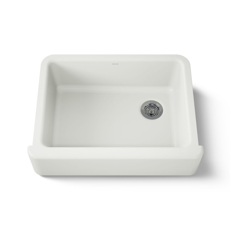 Whitehaven 29.69" L x 21.69" W Farmhouse Single Bowl Kitchen Sink, Dune