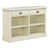 Console de rangement blanche avec 2 tiroirs sélectionné