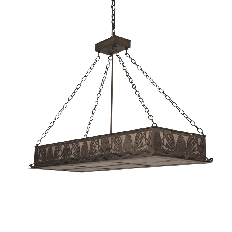 Rustic Lodge 8 - Light Chandelier