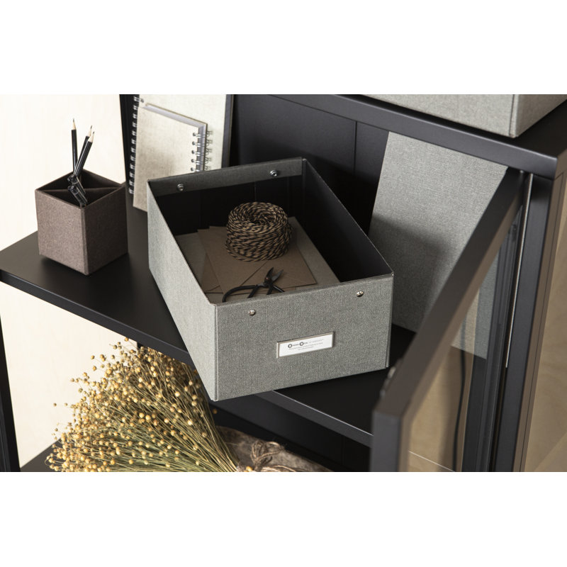 Boîte de rangement pliable Bigso Karin KD - Boîte de rangement pour photos, Gris