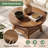 Solid Wood Round Coffee Table