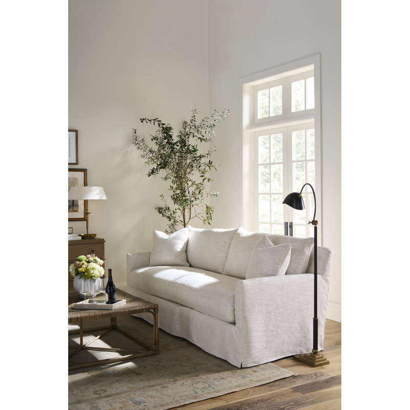 Lilah 89" Slip Sofa Bench Cushion
