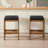 27" Modern Kitchen Barstools Upholstered Stools With Solid Wood Frame For Kitchen Island/Counter/Bar-529692516-529692518