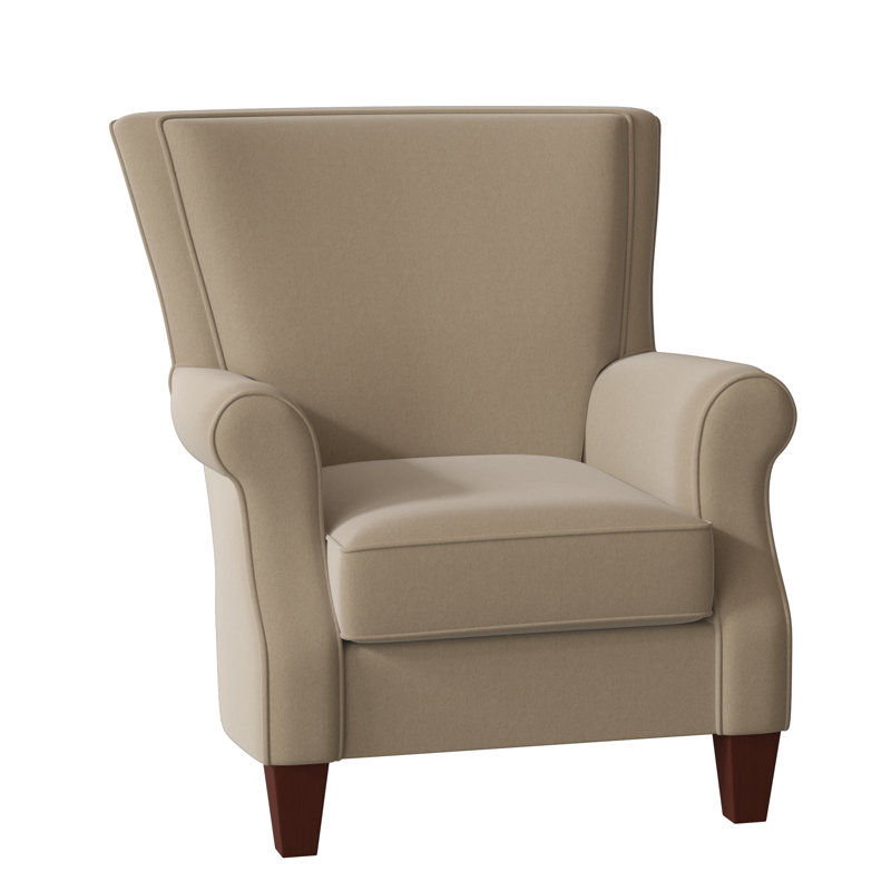 Geary Armchair, Tweetie 7 Tan Performance Velvet, Manhattan, No