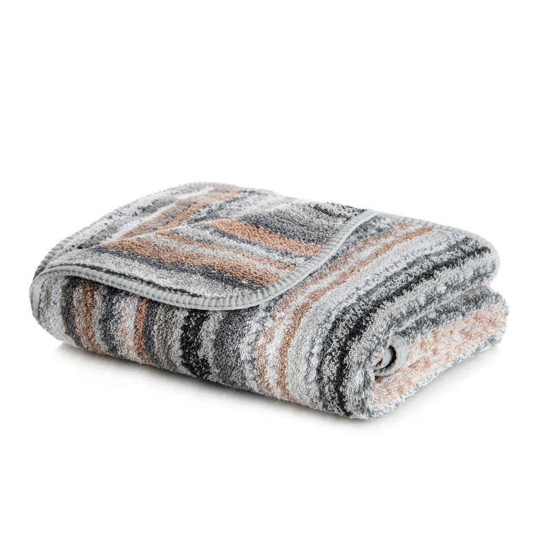 Venice Hand Towel, Gray, 12" W x 20" L